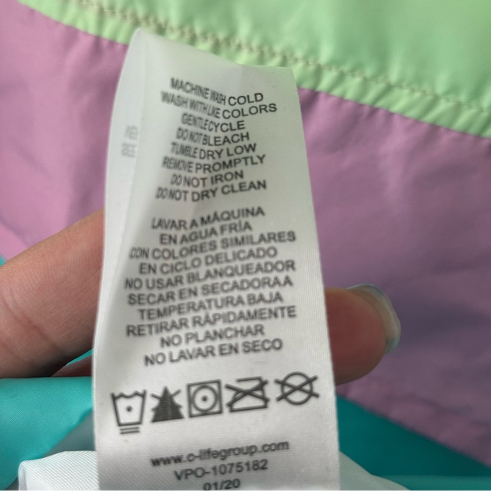 🍼 Vintage Nickelodeon Rugrats Windbreaker Jacket Sz L Unisex - Picture 9 of 9